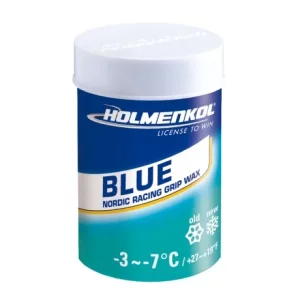 Ceara schi fond Holmenkol Grip BLUE, 45g, temperatura -3° si -7°C