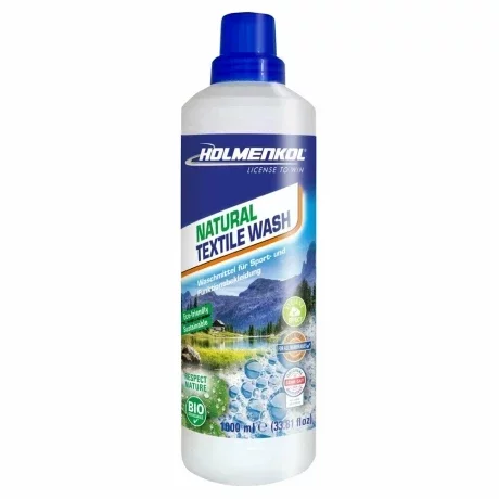 Detergent pentru hainele sport, Holmenkol Natural Textile Wash, 1 Litru