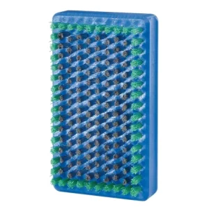 Perie dreptunghiulara ultra-fina din otel, Holmenkol BaseBrush Steel MicroFinish, dimensiune 125 x 70mm, fir 12mm