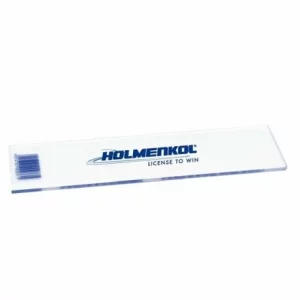 Racleta indepartare surplus ceara pentru snowboard, Holmenkol Plastic Plexi Scraper, 330 x 40 x 6 mm