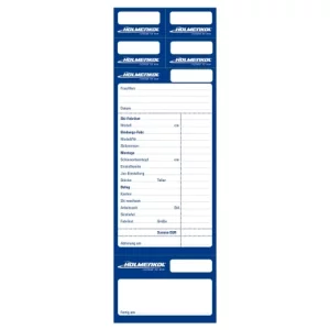 Set 50 etichete pentru service, Holmenkol Repair Card - ski service stubs