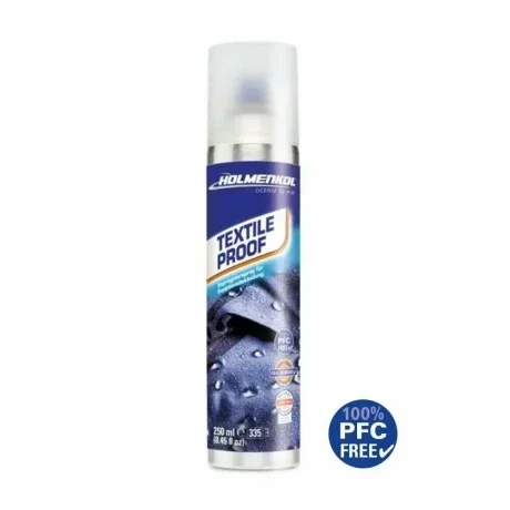 Solutie impermeabilizare imbracaminte cu membrana tehnica, Holmenkol Textile Proof, 250 ml