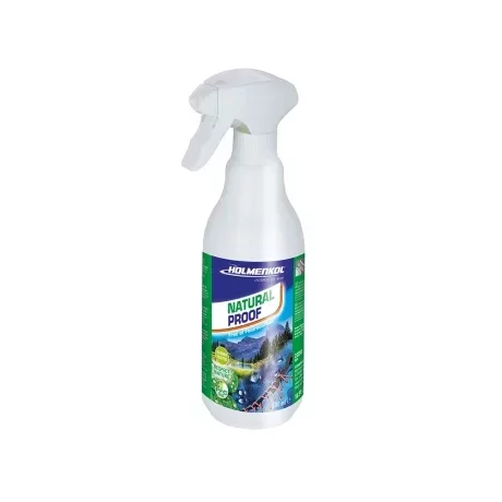 Solutie impermeabilizare imbracaminte cu membrana tehnica si incaltaminte, Holmenkol Natural Proof, 500 ml