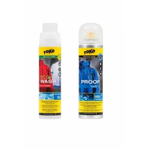 Pachet TOKO Eco Textile Wash + Eco Textile Proof - High Performance